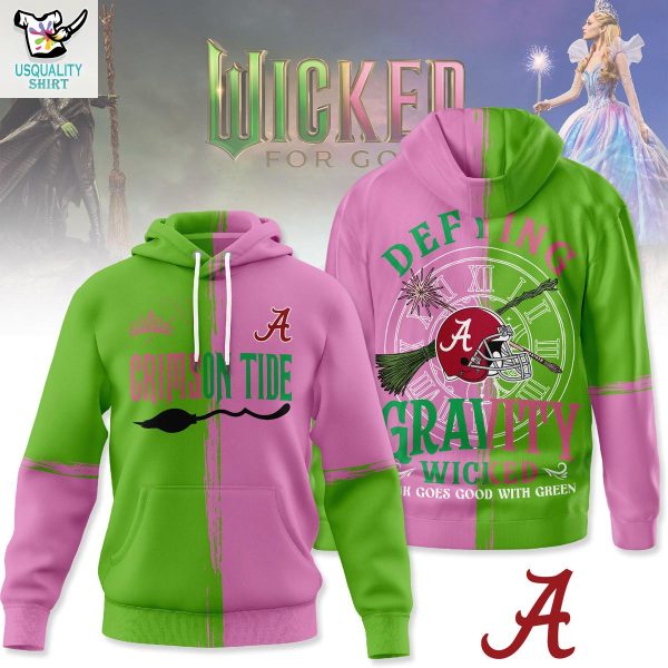 Alabama Crimson Tide x Wicked Defying Gravity Hoodie Shirt