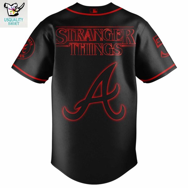 Atlanta Braves Stranger Things 5 Jersey