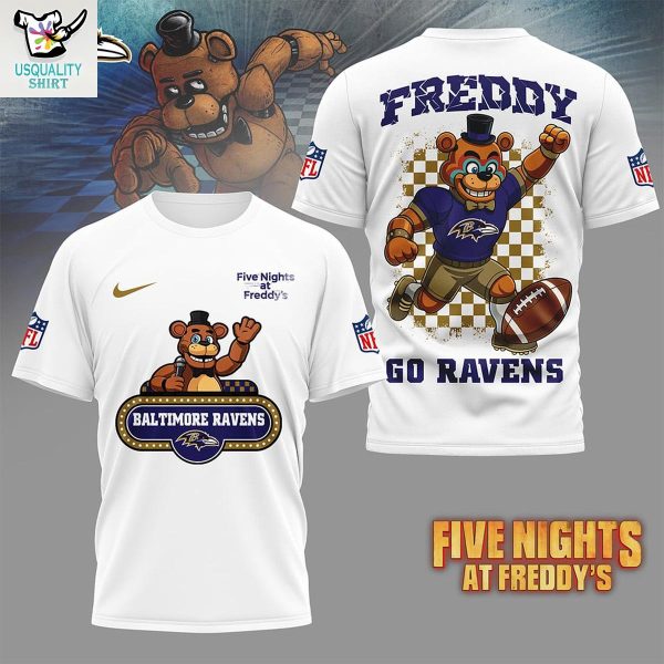 Baltimore Ravens x Five Nights at Freddy's Shirt