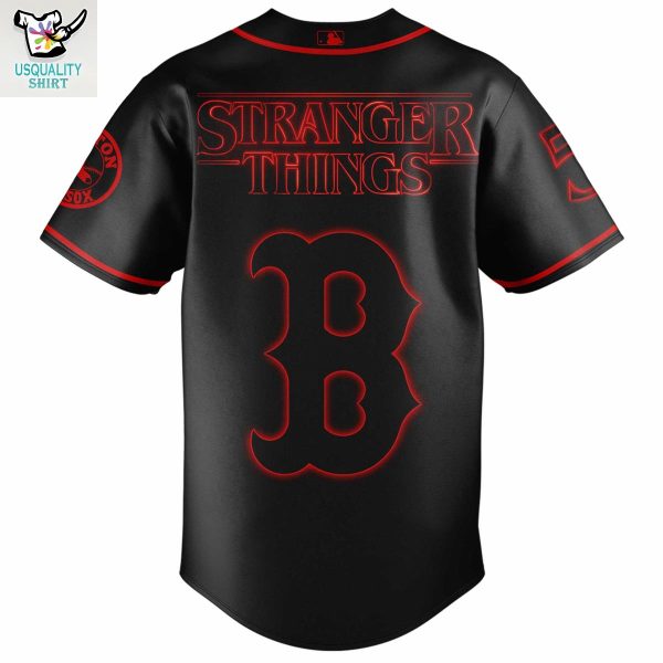 Boston Red Sox Stranger Things 5 Jersey