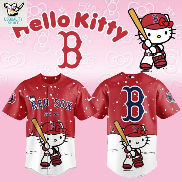 Boston Red Sox x Hello Kitty XMas Jersey