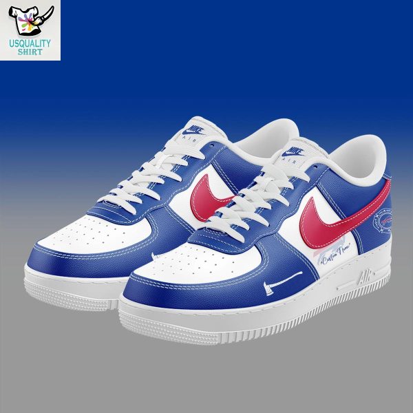 Buffalo Bills Firefighter Application Day Air Force 1 Shoes