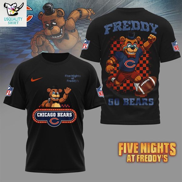 Chicago Bears x Five Nights at Freddy's Shirt