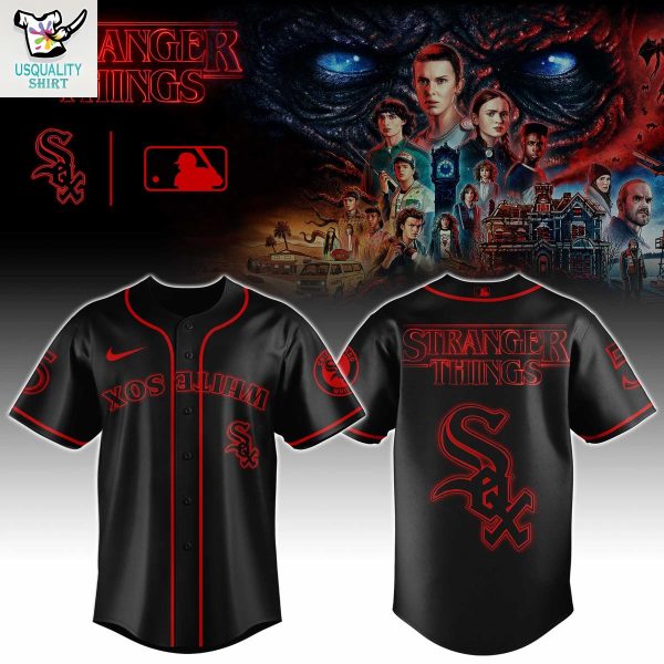 Chicago White Sox Stranger Things 5 Jersey