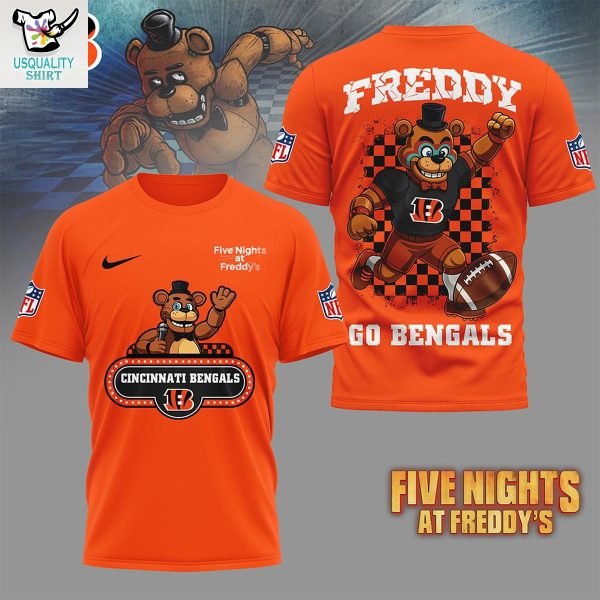 Cincinnati Bengals x Five Nights at Freddy's Shirt