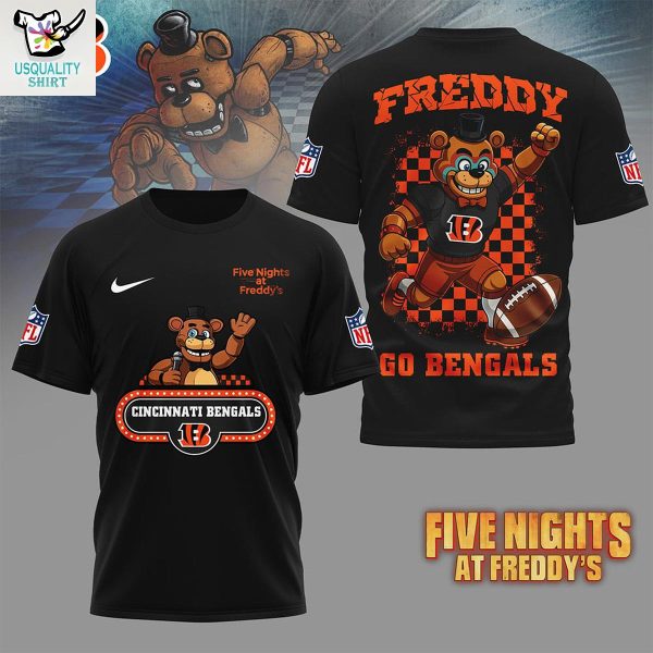 Cincinnati Bengals x Five Nights at Freddy's Shirt