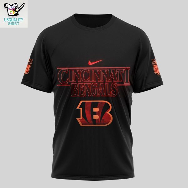 Cincinnati Bengals x Stranger Things One Last Adventure Shirt