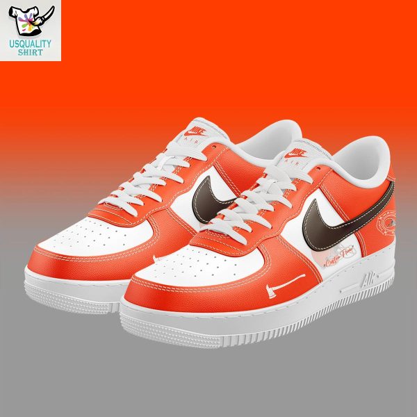 Cleveland Browns Firefighter Application Day Air Force 1 Shoes