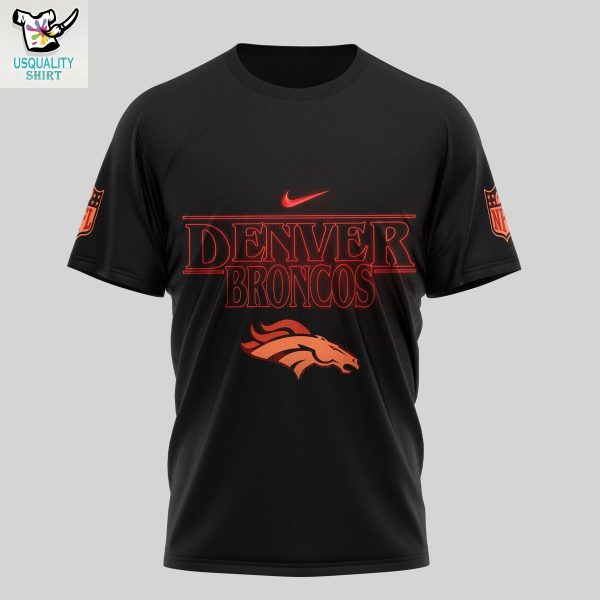 Denver Broncos x Stranger Things One Last Adventure Shirt