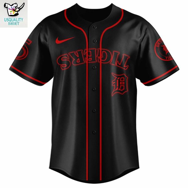 Detroit Tigers Stranger Things 5 Jersey