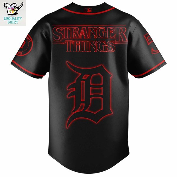 Detroit Tigers Stranger Things 5 Jersey