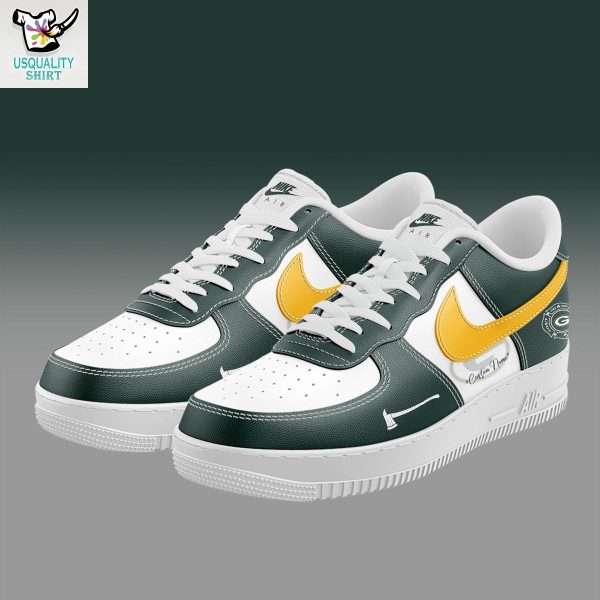 Green Bay Packers Firefighter Application Day Air Force 1 Shoes