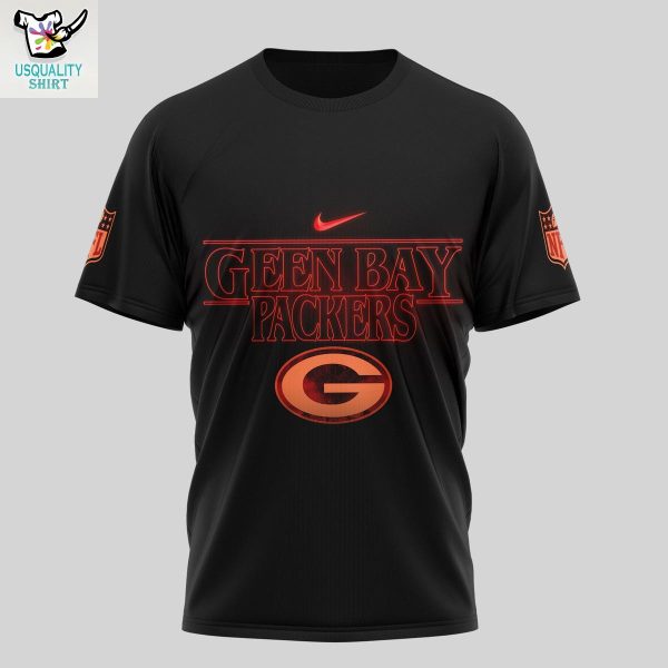 Green Bay Packers x Stranger Things One Last Adventure Shirt