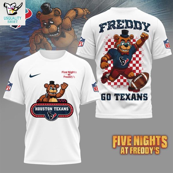 Houston Texans x Five Nights at Freddy’s Shirt