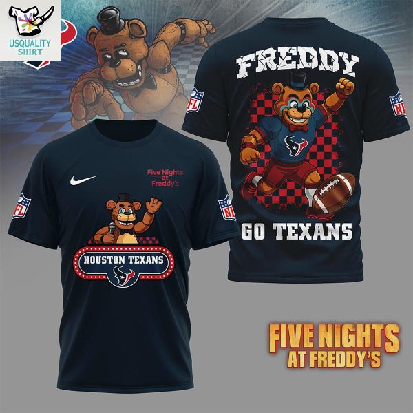 Houston Texans x Five Nights at Freddy's Shirt