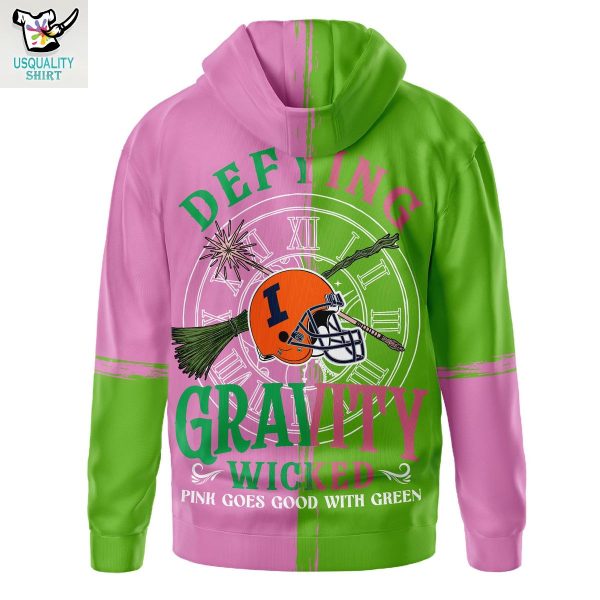 Illinois Fighting Illini x Wicked Defying Gravity Hoodie Shirt