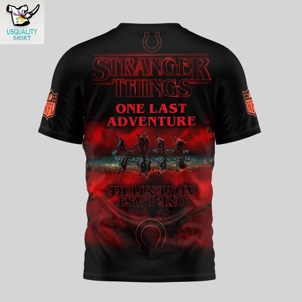 Indianapolis Colts x Stranger Things One Last Adventure Shirt