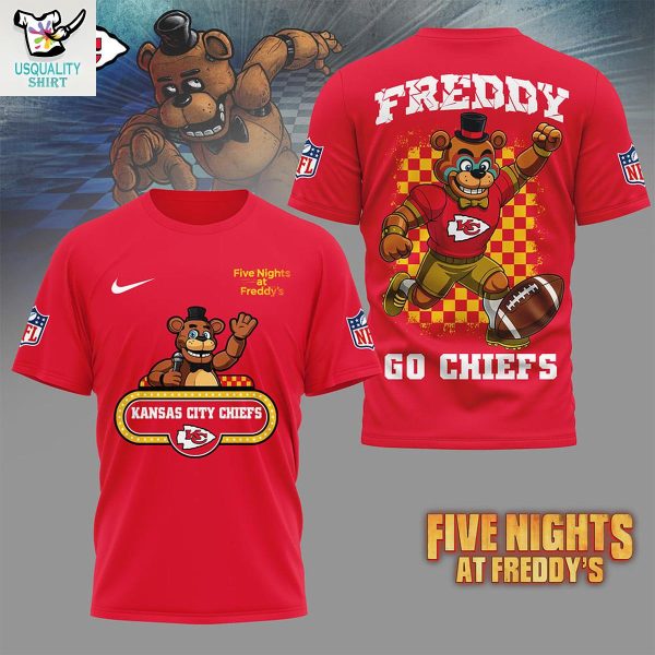 Kansas City Chiefs x Five Nights at Freddy's Shirt