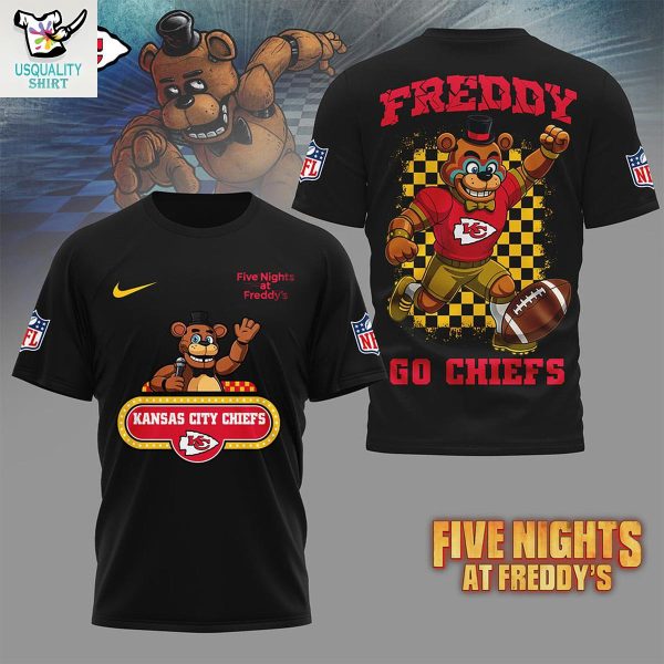 Kansas City Chiefs x Five Nights at Freddy's Shirt