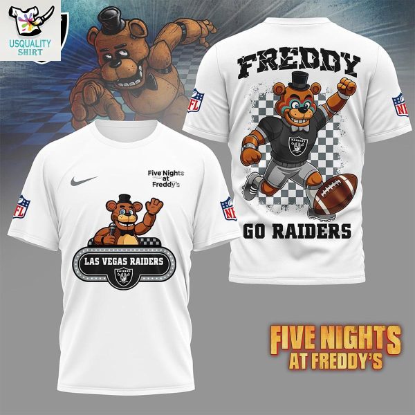 Las Vegas Raiders x Five Nights at Freddy’s Shirt