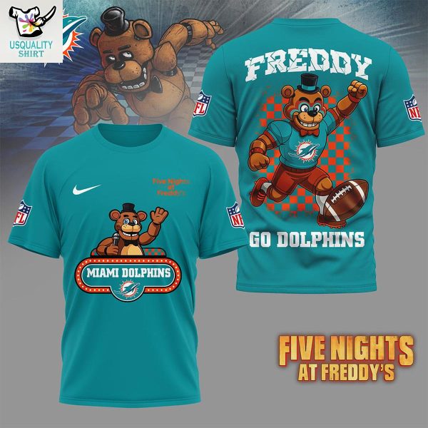 Miami Dolphins x Five Nights at Freddy's Shirt
