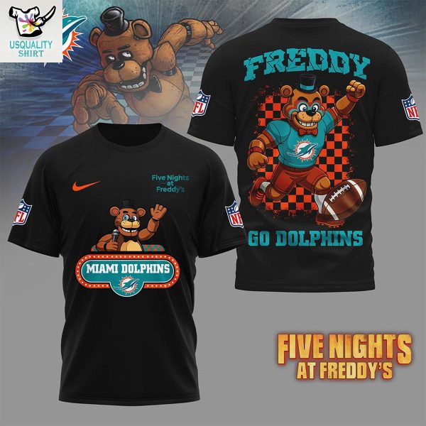 Miami Dolphins x Five Nights at Freddy's Shirt