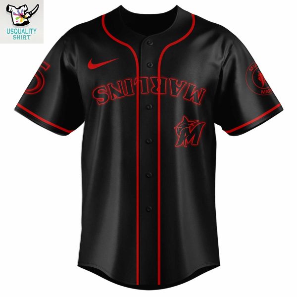 Miami Marlins Stranger Things 5 Jersey