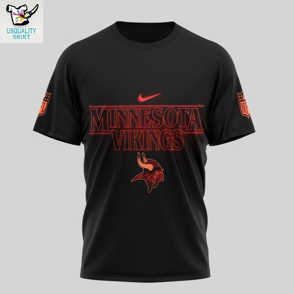 Minnesota Vikings x Stranger Things One Last Adventure Shirt