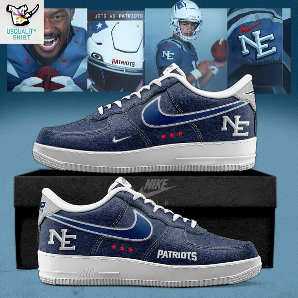New England Patriots Rivalries Nor Easter 2025 Air Force 1 Shoes