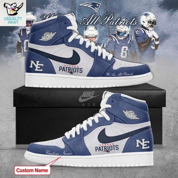 New England Patriots Rivalries Nor Easter 2025 Air Jordan 1 Shoes