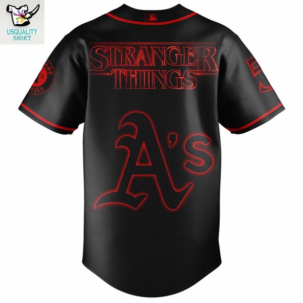 Oakland Athletics Stranger Things 5 Jersey