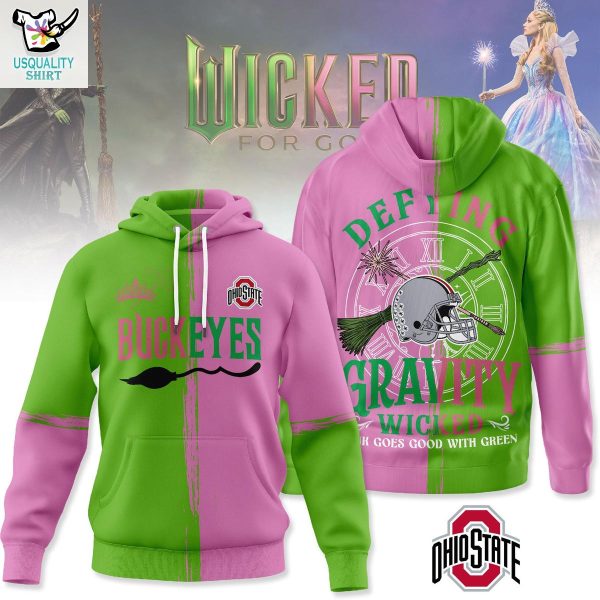 Ohio State Buckeyes x Wicked Defying Gravity Hoodie Shirt