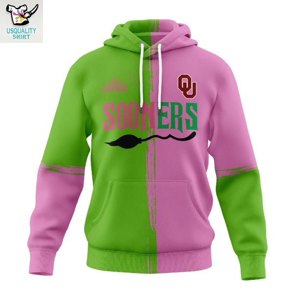 Oklahoma Sooners x Wicked Defying Gravity Hoodie Shirt