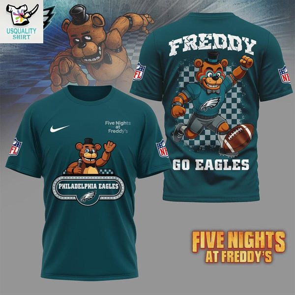 Philadelphia Eagles x Five Nights at Freddy's Shirt