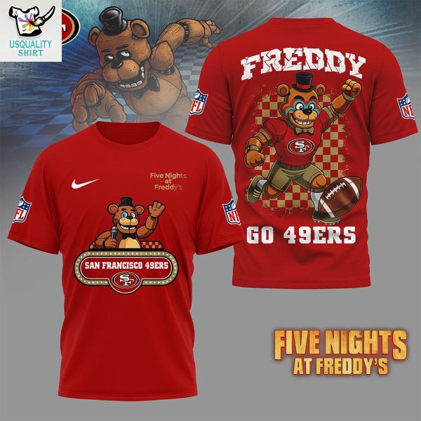 San Francisco 49ers x Five Nights at Freddy's Shirt