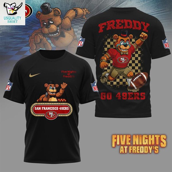 San Francisco 49ers x Five Nights at Freddy's Shirt