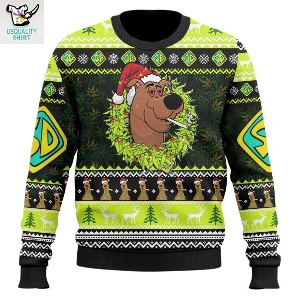 Scooby Doo Puff Puff Pass Ugly Sweater
