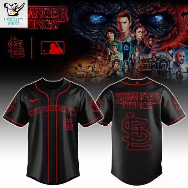 St. Louis Cardinals Stranger Things 5 Jersey