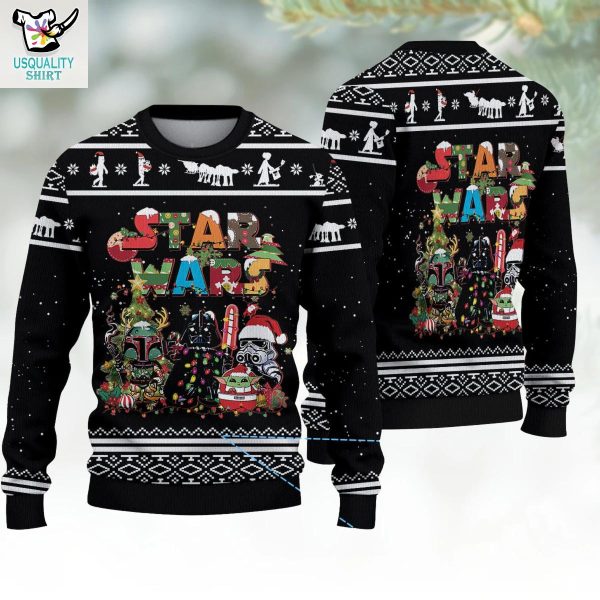 Star Wars 2025 Christmas New Ugly Sweater