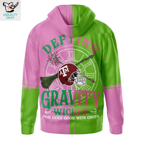 Texas A&M Aggies x Wicked Defying Gravity Hoodie Shirt