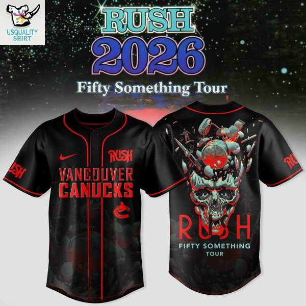 Vancouver Canucks x Rush Tour 2026 Jersey
