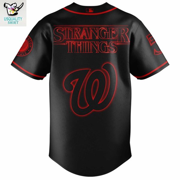 Washington Nationals Stranger Things 5 Jersey