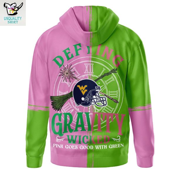 West Virginia Mountaineers x Wicked Defying Gravity Hoodie Shirt