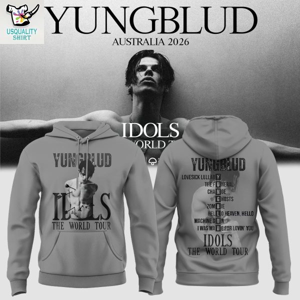Yungblud Idols The World Tour Hoodie T Shirt