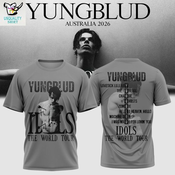 Yungblud Idols The World Tour Hoodie T Shirt