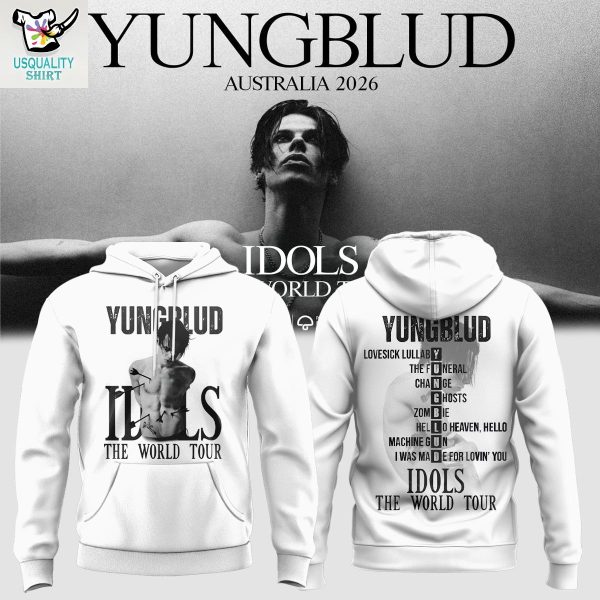 Yungblud Idols The World Tour Hoodie T Shirt