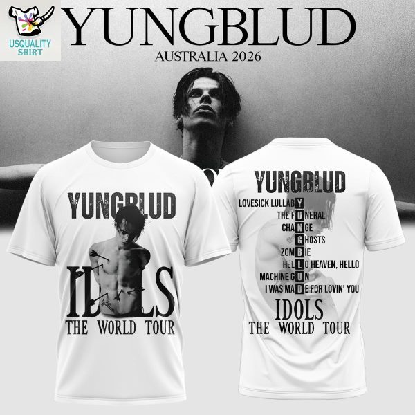 Yungblud Idols The World Tour Hoodie T Shirt