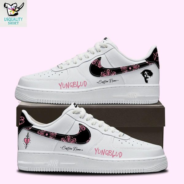 Yungblud Idols The World Tour White Air Force 1 Shoes